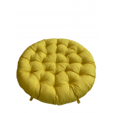 Подушка для кресла Папасан жёлтая
